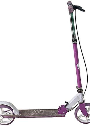 Самокат детский трюковый б/у best scooter skyper neon