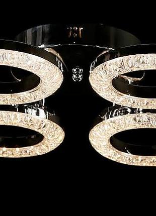 Светодиодная люстра l2723/4 led (chrome)