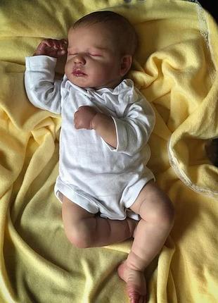 Реалистичный реборн новорожденный. reborn baby. кукла реборн винил, туловище ткань. очень мягкий!
