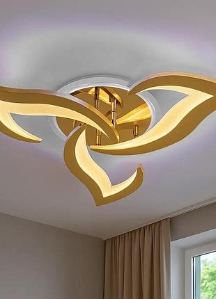 Led-люстра с диммером и подсветкой 8146/3g led 3color dimmer