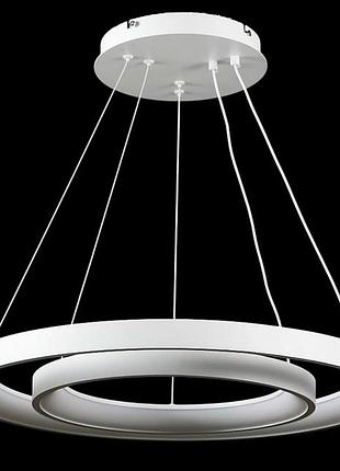 Підвісна світлодіодна люстра l2551/580+380/2 led (white)