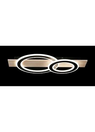 Светодиодная люстра l2980/2 led (wood+black)
