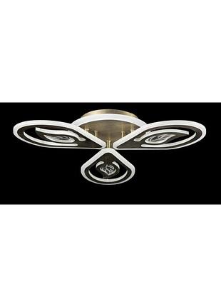Светодиодная люстра lk29010/3+1 led (brush brass)