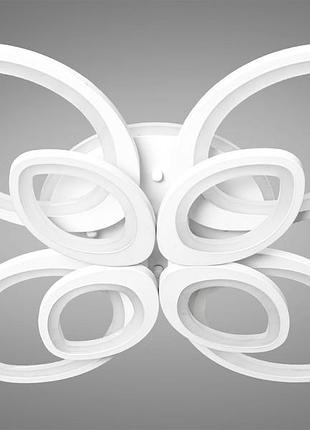 Светодиодная люстра 8059/4+4wh led 3color