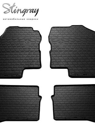 Коврики в салон nissan primera (p12) 2002-2007 комплект из 4-х ковриков стингрей