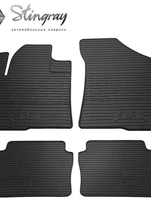 Коврики в салон hyundai santa fe 2006-2010 комплект из 4-х ковриков стингрей