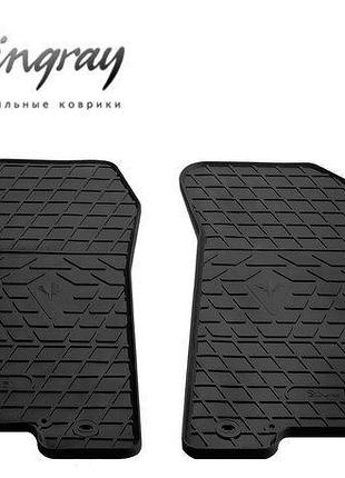 Коврики в салон infiniti qx56 2010-2013 комплект из 2-х ковриков стингрей