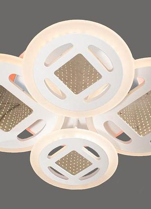 Потолочная led-люстра с 3d эффектом 6016/2+2wh