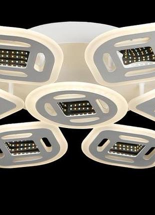 Светодиодная люстра с 3d ефектом lk39755/6+1 led (wt)