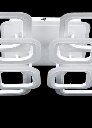 Світлодіодна люстра lk206/4+4+a led (white)