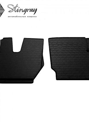 Килимки в салон iveco trakker 2013- (cabin ad/at) комплект з 2 килимків стінгрей