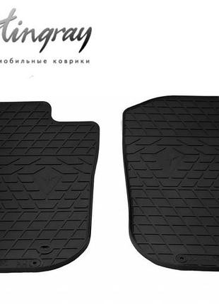 Коврики в салон mitsubishi l200 2006-2015 (европейская версия) комплект из 2-х ковриков стингрей