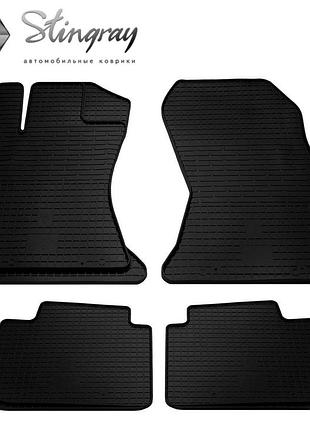 Коврики в салон subaru legacy (br) 2009-2014 комплект из 4-х ковриков стингрей
