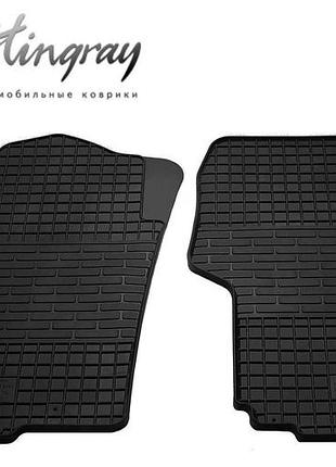 Коврики в салон mitsubishi lancer x 2007-2016 комплект из 2-х ковриков стингрей