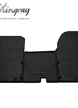 Коврики в салон nissan primastar (1+2) 2002-2016 комплект из 3-х ковриков стингрей