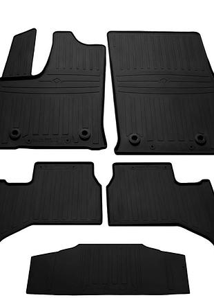 Килимки в салон toyota land cruiser 300 2021- комплект із 5 килимків стінгрей