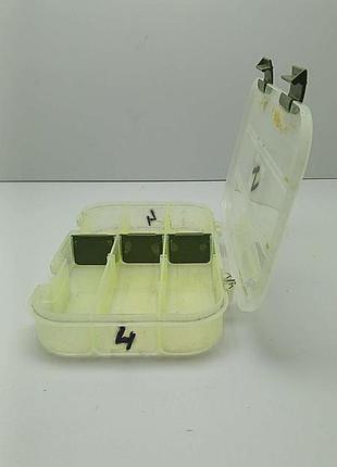Сумка ящик для охоты рыбалки б/у aquatech 7002 3-13 ячеек 6