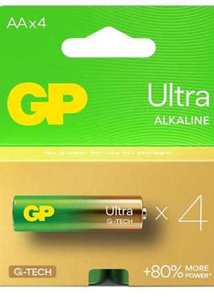 Батарейка gp ultra lr6, aa, alkaline цена за 1шт , продажа по блистерам modern home style