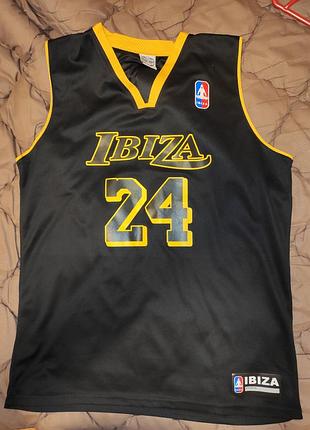 Стильная фирменная баскетбольная майка ibiza lakers style trikot gr.л-хл