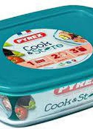 Форма з кришкою pyrex cookstore, 28х20х8 см