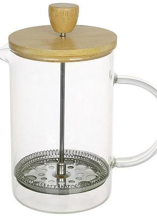 Чайник скляний заварювальний 800мл french press