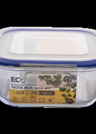 Контейнер ecomo nova box /квадр. /800мл (s150)