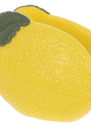 Салфетка керамическая lemon, 13.5*10см, цвет-желтый