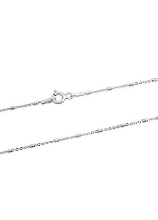 Серебряная цепочка komilfo с без камней, вес изделия 1,94 гр (2172208) 400 размер