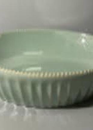 Form.gl.cer limited edition allegra oliva овал.(34x16.5x6 см)
