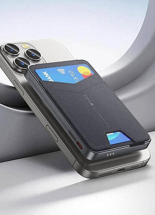 Портативний зп power bank hoco q46 title pd20w з бзп+card holder
