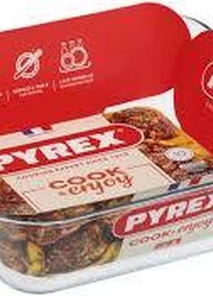 Форма с/к pyrex форма квадр. 29х23х7см (2,4л)