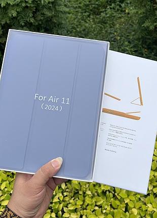 Чехол smart case (no logo) для apple ipad air 10.9'' (2020-2022) / air 11'' (2024-25) lavender gray