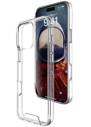 Чехол tpu space case transparent для apple iphone 16 pro max (6.9") прозрачный 9