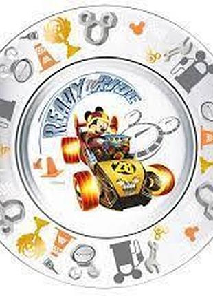 Тарілка дитячий. осз disney мікі перегонник/19.6 см