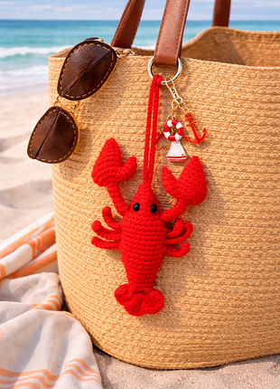 Підвіс для сумки лобстер брелок 3
