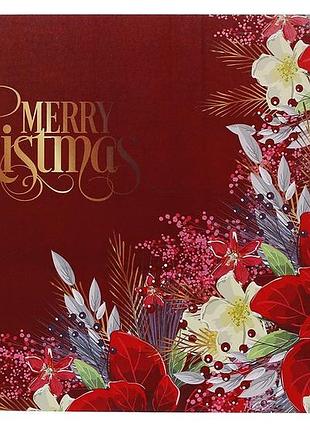 Салфетка сервировочная (плейсмат) happy holidays 43*28см