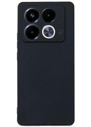 Чохол tpu epik black full camera для infinix note 40 4g чорний