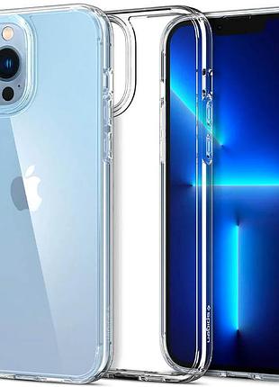 Чохол sgp ultra hybrid для apple iphone 13 pro (6.1") прозорий
