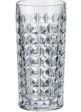 Н-р стаканів для води diamond 6шт crystalite bohemia 260
