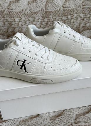 Кеди calvin klein, білі, розмір 9.5 (42.5)