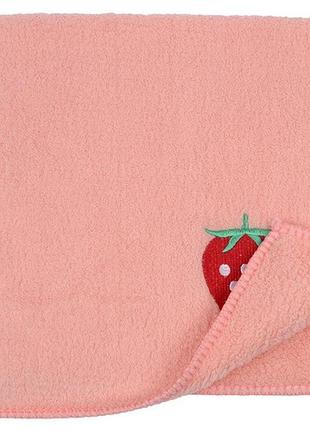 Кухонний текстиль idea home рушник д/рук 30*50см, мікроф. fruit pink