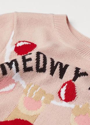 Джемпер с рисунком h&m 3
