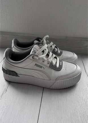 Кросівкиі жіночі puma carina lift beige 373031-03