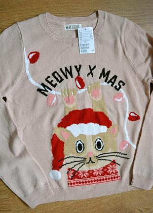 Джемпер с рисунком h&m 5