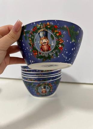 Салатники новогодние маленькие