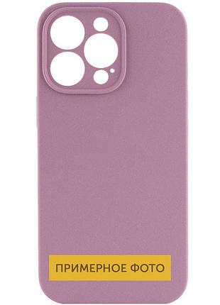 Чохол silicone case full camera protective (aa) no logo для apple iphone 16 plus (6.7") ліловий / lilac pride