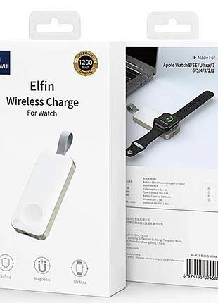 Портативное зу power bank wiwu wi-m19 for apple watch 1200 mah white