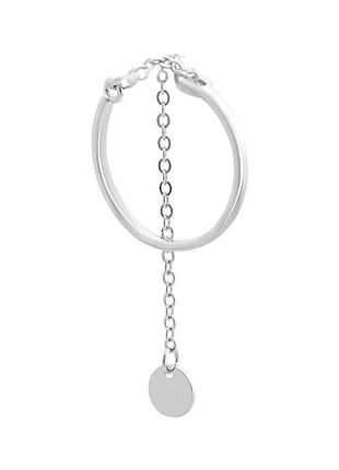 Серебряное кольцо komilfo с без камней, вес изделия 1,51 гр (2153559) adjustable размер