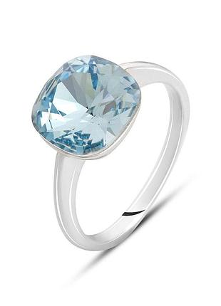 Серебряное кольцо komilfo с фианитами, вес изделия 3,02 гр (60001721) 16.5 размер