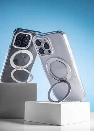 Чохол tpu+pc empire with magsafe and ring для apple iphone 16 plus (6.7") clear